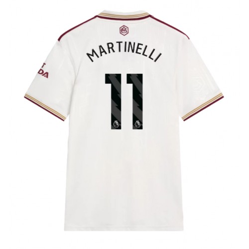 Lacne Muži Futbalové dres Arsenal Gabriel Martinelli #11 2025-26 Krátky Rukáv - Tretina Lacne Muži Futbalové dres Arsenal Gabriel Martinelli #11 2025-26 Krátky Rukáv - Tretina